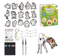 Generico Set Per Disegno Con Texture In Schiuma,Arte Pittorica | Set Di Disegno Con Texture Ed Effetto 3D | Per Bambini E Adulti, Progetti Creativi, Attività In Casa E A Scuola, Feste