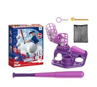 Genérico Set per il gioco di apprendimento dei bambini con squadre di baseball, gioco di impatto per bambini piccoli, gioco interattivo | Set completo per ragazzi e ragazze di 3 anni,