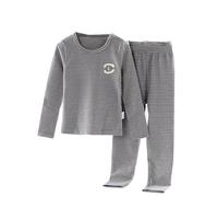 Generico Set Pigiama per Bambini Ragazzi e Ragazze Comodo Stampa di Cartoni Animati Biancheria da Notte Kawaii Rimani al Caldo in Autunno Inverno Facile Accesso Adolescenti, 1 a 12 Anni