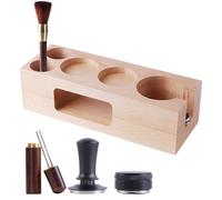 Generico Set Pressino per il Caffè - 5 Pezzi Strumento di Distribuzione Universale Antiscivolo | per Stazione di Pressatura Caffè - per Cucina Studio Bar Bancone Negozio Ufficio Caffetteria
