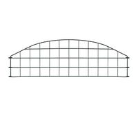 Generico Set Recinzione da Giardino ad Arco 77,3x26 cm Verde,Verde,3.05kg,146101