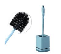 Generico Set Scopino for WC con Manico Lungo, Bagno Pulito, Senza Angoli Morti, Kit for La Pulizia della Casa, Montaggio A Parete, Nessuna Perforazione Richiesta(Dark Blue)