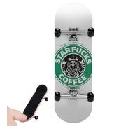 Generico Set skateboard con tastiera - Scooter con tavole interattive, kit completo per skate park | Giocattoli creativi con le dita per skateboarder Bambini Adolescenti Adulti