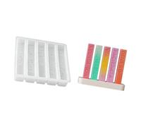 Generico Set stampi per Hobby in Silicone, Candela, Combination1 | Vassoio flessibile in fusione silicone per progetti creazione set stampi per candele in silicone,
