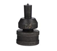 Generico Set Stampi per Punzonatura Idraulica in Acciaio Cromato 12Mm Serie per Punzonatrice Manuale Compatto e Resistente Accessorio Professionale per Lavori di Precisione