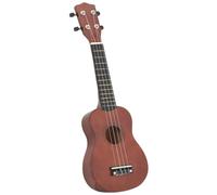 Generico Set Ukulele Soprano con Borsa per Bambini Legno Naturale 23",Marrone Scuro,1.05kg,70150