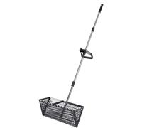 Generico Setacciatore di Sabbia, 141 Cm Rastrello delle Pulci di Sabbia, Setaccio da Spiaggia con Manico Lungo in Acciaio, per L'uso Come Vaspaccia Feci, Strumento di Pulizia della Spiaggia