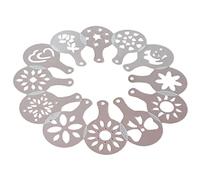 Generico Setaccio per caffè in setaccio per Farina di Cacao in Acciaio Inossidabile per la Decorazione Domestica della Cucina Creativo e utileAgile e Professionale.