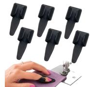 Generico Sewing Finger Protector Clip, Precision Fabric Guide Tool for Sewing Machines, Reusable Safety Finger Shield for Beginners Tailors DIY Quilting Craft Sewing Accessories