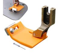 Generico Sewing Machine Hemming Foot, Adjustable Stitching Presser Attachment, Professional Sewing Tool for Women, Seamstress Fabric Foot, Accurate Machine Accessory for Precise Work