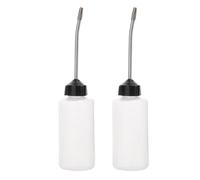 Generico Sewing Machine Oil Bottle, 2-Pack Precision Needle Tip Applicator, 120ML Long Spout Oiler for Thread Lubrication, Crafts, Household, Industrial, Automotive Maintenance