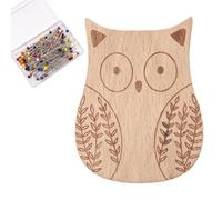 Generico Sewing Magnetic Pin Holder, Cute Magnetized Stand, 1.5x0.12x0.02 Inches Includes 100 Pins & Immediate Use, Animal Shape Clip Organizer for Tailoring, Dressmaking, And Quilting