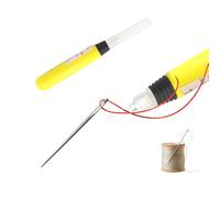 Generico Sewing Needle Threader with LED Light, ABS And Stainless Steel Electronic Needle Threading Tool, Ideal for Embroidery And Crafting, Convenient And Efficient, 2x14cm