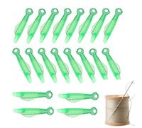 Generico Sewing Threader - 20pcs 3.2cm Embroidery Needle Threading Gadget for Elderly -Easy To Carry Quick Broad Scope Thread Hand Sewing Supplies for Elderly, Tailors, Designers