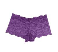 Generico Sexy Donna Hot in Pizzo Slips Perizoma da Donna Seducente con Cavallo di Cotone Slip Traspirante Bianria Intima Mutandine Oversize Nonna Vita Alta Pancia Piatta