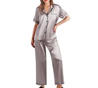 Generico Sexy Donna Hot per Sesso Forte Mutande Donna Sexy Pigiama da Pigiama Completo da Pantaloni Set Indumenti Notte in Camicia Notte Set E Abbigliamento Aperto Gold XXL