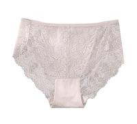 Generico Sexy per Donne Mutande Donna Invisibili String Tanga con Cavallo di Cotone Slip Morbido Lingerie Seducente A Filo Solid Color Mutandine in Intimo da