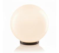 Generico Sfera Globo Trasparente, Opale e Fumè Per Lampione da Esterno, Diametro 250/300mm, Attacco E27, LED Compatibile, Stagna IP44, per Giardino (Opale, Diam. 250)