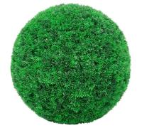 Generico Sfere di Bosso Artificiale con Luci LED 2 pz Verdi 27 cm,Casa e Giardino,Arredo,Flora artificiale-3335906