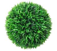 Generico Sfere di Bosso Artificiale con Luci LED 2 pz Verdi 47 cm,Casa e Giardino,Arredo,Flora artificiale-3335902