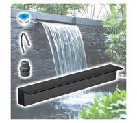 Generico Sfioratore d'Acqua per fontane da Giardino - Schermo di Flusso Portatile con Design di Montaggio Incorporato, Perfetto per Migliorare l'arredamento della Cascata e Le Caratteristiche del Gia