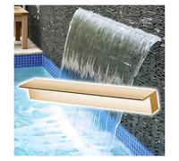 Generico Sfioratore per Fontana Personalizzato - Cascata Invisibile per Giardino Esterno, laghetto e Piscina Fuori Terra, Design a Filo, migliora Il Paesaggio e l'estetica Esterna