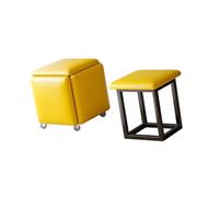 Generico Sgabelli Nidificabili Set Da 5 Pezzi, Sgabelli Multiuso, Sedie Combinate Impilabili, for Ufficio Apprendimento Bagno Sala Giochi(Color 6,35x35cm)