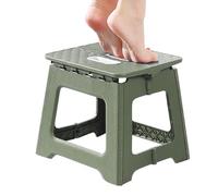 Generico Sgabello A Scalini Pieghevole - Sedia da Campeggio Portatile | a Passi per Bambini,per Bambini e Adulti Cucina Camera da Bagno Ufficio Giardino Campeggio e Picnic