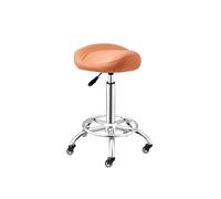 Generico Sgabello A Sella, A Girevole Con Rotolamento For Massaggio In Salone, A Ergonomico, Regolabile For Clinica Di In(Color4)