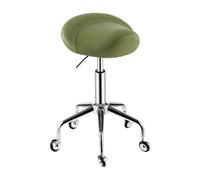 Generico Sgabello A Sella Ergonomico, Sgabello Idraulico Con Rotelle A Sella Girevole, For Sedie Da Studio, Ufficio, Casa(Color3)