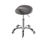 Generico Sgabello A Sella Ergonomico, Sgabello In Acciaio Inossidabile Con Ruote, Cuscino Morbido E Confortevole E Altezza Regolabile For Il Salone Home Office(Color 2)