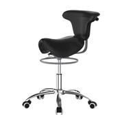 Generico Sgabello A Sella Girevole Ergonomico Con Ruote, Sedia A Sella Con Altezza Di Sollevamento Pneumatica Idraulica Regolabile, For Parrucchiere Clinico(Color2)