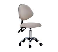 Generico Sgabello A Sella Regolabile Con Supporto For La Schiena Ergonomico For Studio Clinico, Salone, Ufficio E Casa(Color1)