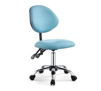 Generico Sgabello A Sella Regolabile Con Supporto For La Schiena Ergonomico For Studio Clinico, Salone, Ufficio E Casa(Color-7)