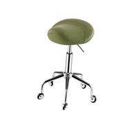 Generico Sgabello a sella, sedia a sgabello a sella regolabile e girevole for impieghi gravosi, sedia da salone, for uso in ufficio, centro benessere, casa e massaggi(Color2)