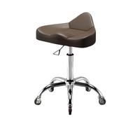 Generico Sgabello A Sella, Sedia Elevatrice Girevole A 360°, Sgabello Ergonomico For La Bellezza, For Ufficio Domestico, Altezza Regolabile 40-58 Cm(Color 2)