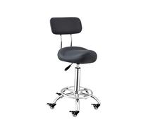 Generico Sgabello A Sella, Sgabello A Sella Con Supporto For La Schiena, Sedia Girevole Ergonomica For Ufficio, For Clinica For Tatuaggi, Salone Di Bellezza, Spa(Color1)