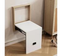 Generico Sgabello da Parete Pieghevole da Parete Sedia Pieghevole Ultra Sottile da 6 CM Adatta per Sedia Pieghevole da Parete D'ingresso Sedia Pieghevole (4)