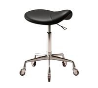 Generico Sgabello Da Salone Con Sella Regolabile, Sedia Idraulica A Gas, Ruote Girevoli Ed Ergonomiche,for Parrucchiere, Manicure, Tatuaggio(Color1)