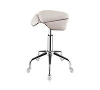 Generico Sgabello Da Sella Ergonomico,Sgabello Da Casa Con Ruote,Superficie Del Sedile Trapezoidale E Regolazione In Altezza Libera Di 15cm,for Salone Di Bellezza Ufficio(Color 2)