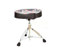 Generico Sgabello da sella in pelle PU idraulico, sedia da salone regolabile in altezza, sgabello da ufficio in piedi, for parrucchiere, bellezza, massaggi, tatuaggi, spa(Color 6)