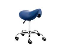 Generico Sgabello da sella, sedia girevole in pelle, altezza regolabile, può sopportare circa 330 libbre, for salone di bellezza, spa, clinica for massaggi(Color3)