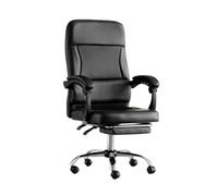 Generico Sgabello Da Studio Con Poggiapiedi, Sedia For Computer Con Ruote, Sedia Da Ufficio Ergonomica, Altezza Regolabile For Le Aule Della Camera Da Letto Di Casa(Black)