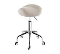 Generico Sgabello Ergonomico Con Ruote, Sgabello Con Sella, Cuscino Morbido E Confortevole E Altezza Regolabile For Il Salone Home Office(Color 2)