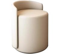 Generico Sgabello girevole per trucco, con supporto per la schiena, per soggiorno e camera da letto