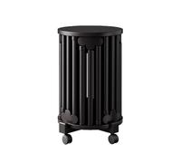 Generico Sgabello impilabile for camera da letto, set di 4 sgabelli in legno, design nascosto ad incastro e nessun montaggio richiesto for sala da pranzo e soggiorno(Color 3)