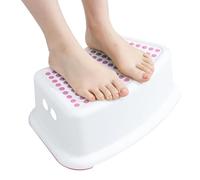 Generico Sgabello per cacca, sgabelli per toilette accovacciati, Sgabello per vasino da bagno antiscivolo, per vasino per da bagno stabile ed ergonomico antiscivolo per adulti