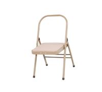 Generico Sgabello Yoga Domestico, Sedie Supportate Yoga Supporto Doppia Traversa E Schienale, for Eventi In Ufficio, Giardino, Sala Pranzo, Scrivania Computer(Color 3)