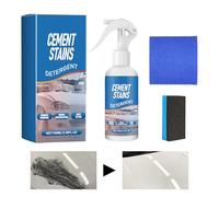 Generico Sgrassatore Cemento | Spray Pulitore 100ml Delicato E Potente - Spray per Sgrassare Macchie da Calcestruzzo - per Autocarro Furgone Pick-up Camper Viali Patii e Pavimenti