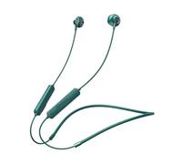 Generico SH1 Auricolare wireless Bluetooth 5.0 Cuffie con archetto da collo HIFI Suono Sport magnetiche Auricolari impermeabili microfono(SH1 green)